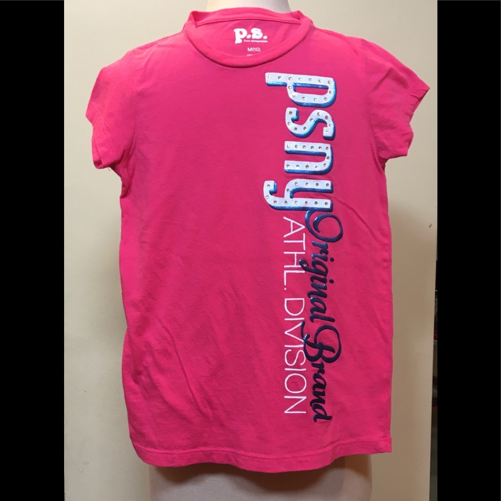 PS Aeropostale Girls T-shirt Pink sz 10